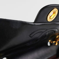 Chanel Maxi Jumbo Vintage Black 24K Gold