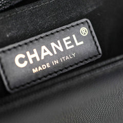 Chanel Small Boy Caviar Black