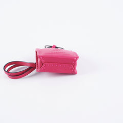 Hermes Bag Charm Fushia
