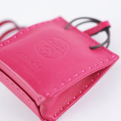 Hermes Bag Charm Fushia