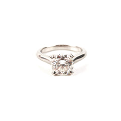 Cartier Platinum Diamond Ring (1.70 carat)