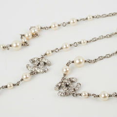 Chanel CC Logo Pearl Necklace Costume Jewellery on hold ET