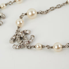 Chanel CC Logo Pearl Necklace Costume Jewellery on hold ET
