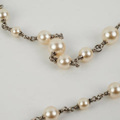 Chanel CC Logo Pearl Necklace Costume Jewellery on hold ET