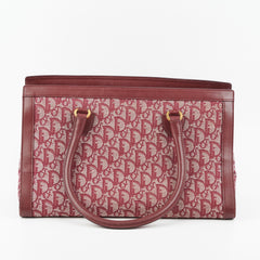 Christian Dior Trotter Tote Bag Bordeaux