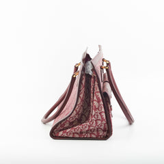 Christian Dior Trotter Tote Bag Bordeaux