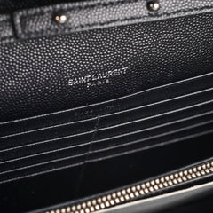 Saint Laurent Envelope Black Wallet On Chain WOC