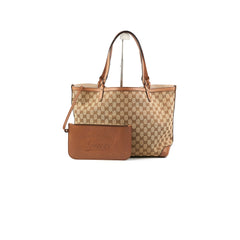 Gucci Craft Monogram Tote Bag
