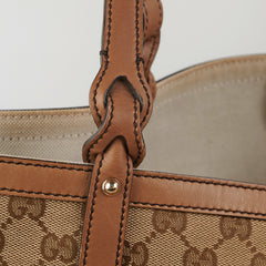 Gucci Craft Monogram Tote Bag
