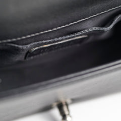 Chanel Small Boy Black Lambskin - Series 19