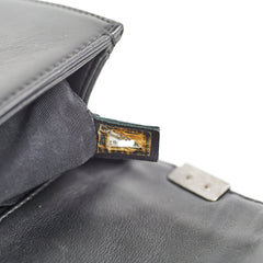 Chanel Small Boy Black Lambskin - Series 19