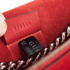 Gucci Small Dionysus Shoulder Bag Red
