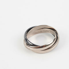 Cartier Trinity Ring In Ceramic Size 61