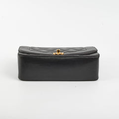 Chanel Vintage Small Diana Lambskin Black - Series 3