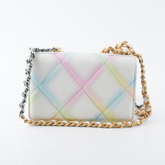 Chanel 19 Wallet on Chain WOC Multicolour
