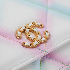 Chanel 19 Wallet on Chain WOC Multicolour