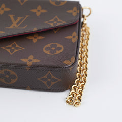 Louis Vuitton Felicie Pochette Crossbody Bag Monogram