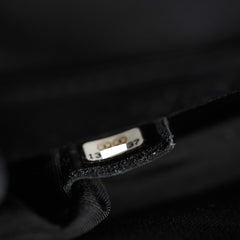 Chanel Seasonal Medium/Large Tweed Crystals Black