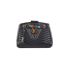 Louis Vuitton New Wave Chain Tote Bag Black
