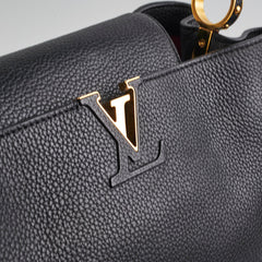 Louis Vuitton Capucines MM Black Bag