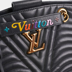 Louis Vuitton New Wave Chain Tote Bag Black
