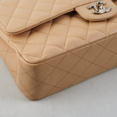 Chanel Quilted Classic Flap Medium/Large Beige