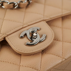 Chanel Quilted Classic Flap Medium/Large Beige