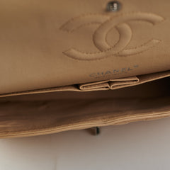 Chanel Quilted Classic Flap Medium/Large Beige
