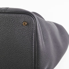 Hermes Picotin 22 Clemence Black B Stamp (2023)