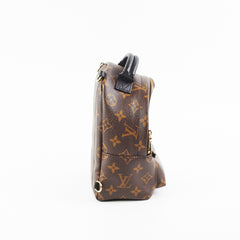 Louis Vuitton Palm Spring Mini Monogram Backpack New Style Zipper