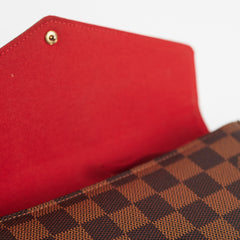 Louis Vuitton Pochette Felicie Damier Ebene Crossbody Bag