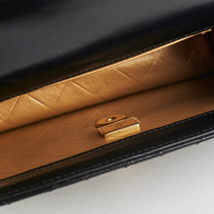 Chanel Calfskin Quilted Mini Coco Ring Flap Black Microchipped 2021