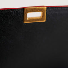 Celine Trapeze Coral/Black Small