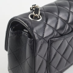 Chanel Mini Rectangular Lambskin Black