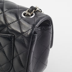 Chanel Mini Rectangular Lambskin Black