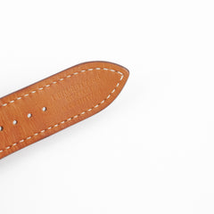 Hermes Fauve Barenia Apple Watch Strap 40mm (Y stamp)