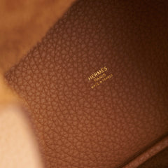 Hermes Picotin 18 Clemence Biscuit - U Stamp