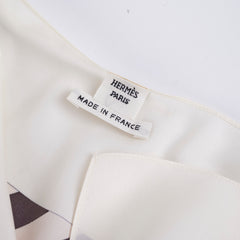 Hermes Silk Dress Size 34