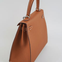 Hermes Kelly 25 Epsom Gold - B Stamp (2023)