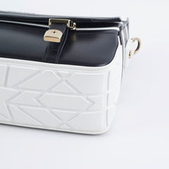 Christian Dior Camp Bag Black And White