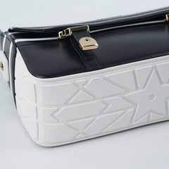 Christian Dior Camp Bag Black And White