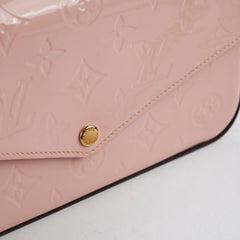 Louis Vuitton Felicie Pochette Pink Vernis