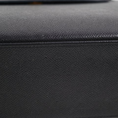 Hermes Kelly 25 Epsom Noir Stamp X