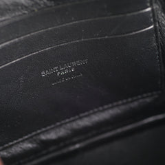 Saint Laurent Mini Lou Camera Black Crossbody Bag
