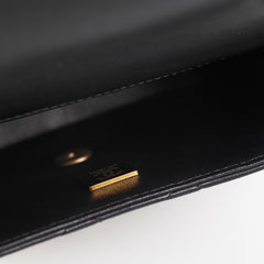 Chanel 23P Mini Square Bag Lambskin Black (Microchip)