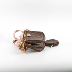 Louis Vuitton Multi Pochette Accessories Monogram Pink