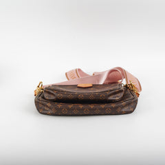 Louis Vuitton Multi Pochette Accessories Monogram Pink