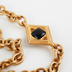 Chanel 23P Mini Square Bag Lambskin Black (Microchip)