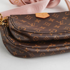 Louis Vuitton Multi Pochette Accessories Monogram Pink