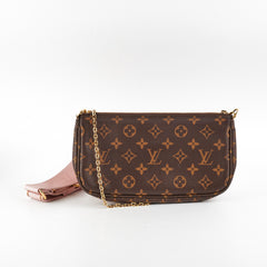 Louis Vuitton Multi Pochette Accessories Monogram Pink